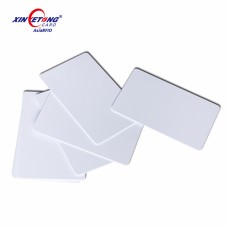 Full color plastic PVC business card chip optional